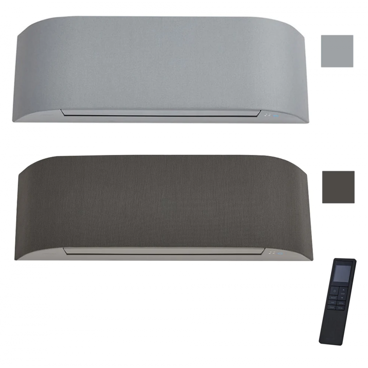 Šilumos siurblys Oras-oras Toshiba Multi-split Haori design vidinis sieninis blokas RAS-B10N4KVRG-E Šildymo galia 3,2 kW, Šaldymo galia 2,5 kW Freonas R32 